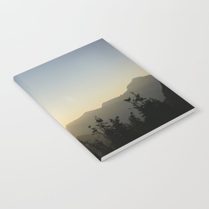Sunrise at Glacier National Park Notebook