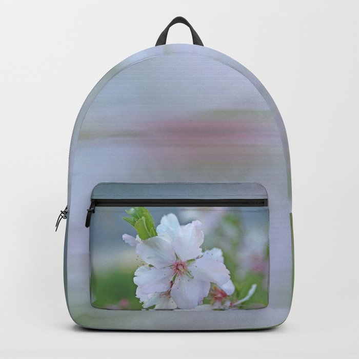 Almond tree flower blooming Backpack
