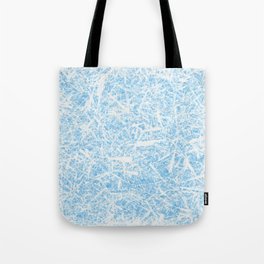 White Out Frost Tote Bag