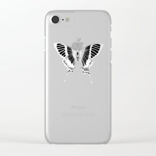 Butterfly's Ghost Clear iPhone Case