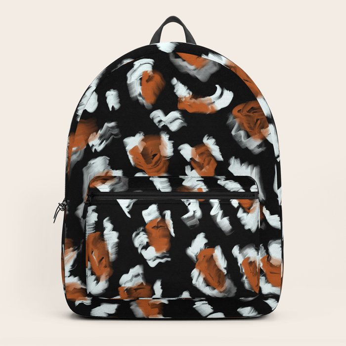Leopard Graphic School Travel Backpacks Society6
