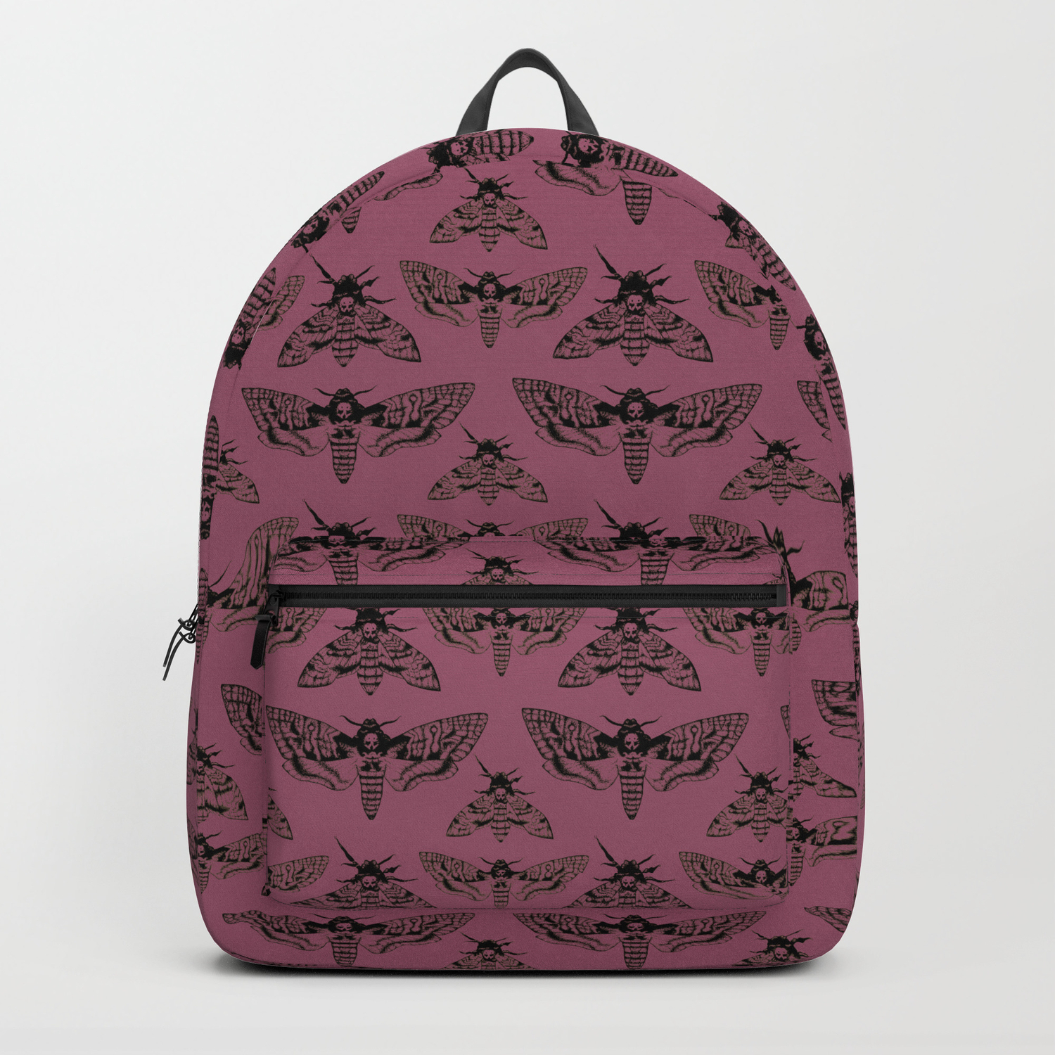 Purple Deaths Head Hawk Moth Pointillism Backpack By Historianaturalisart Society6