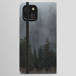 Foggy Forest iPhone Wallet Case