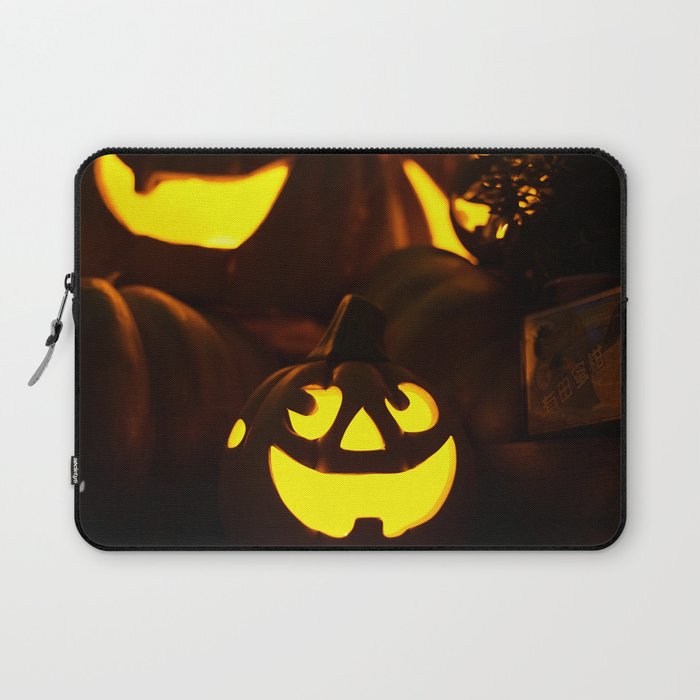 Halloween Jack Lantern Laptop Sleeve