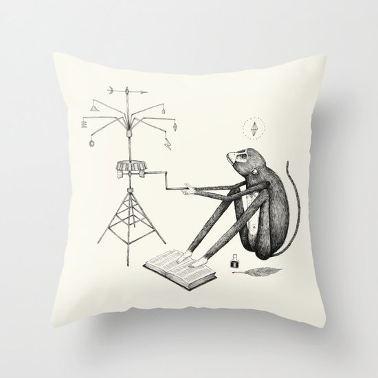 'Weather Machine' Throw Pillow
