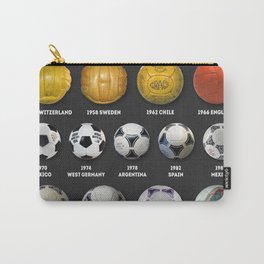 The World Cup Balls Carry-All Pouch | Gift, Qatar, Boys, Team, National, Football, History, Cup, Decor, Soccer 