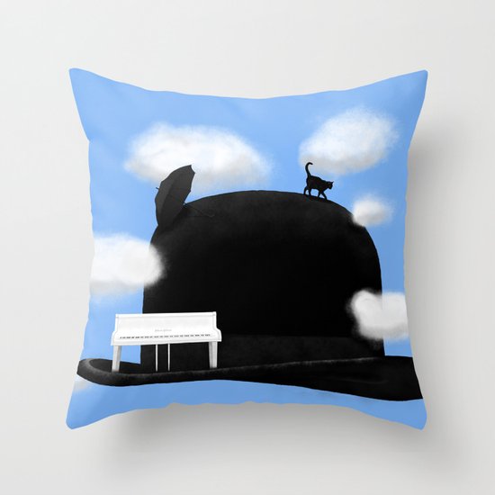 Gnossienne n°3 Throw Pillow