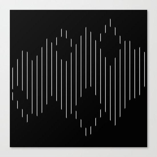 Interference Canvas Print