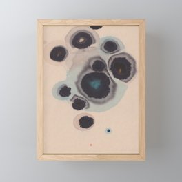 Study n° 10 (Living Stones) Framed Mini Art Print