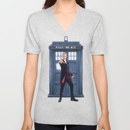 Doctor Who V Neck T Shirt