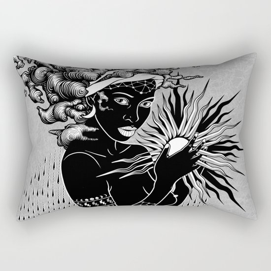 The first woman Rectangular Pillow
