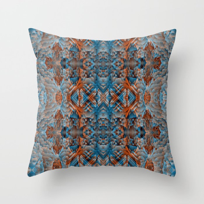 Imminent Collapse Throw Pillow