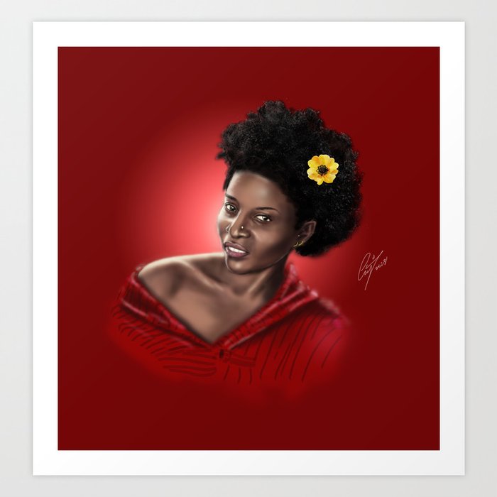 The Red Queen Art Print