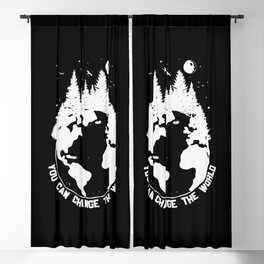 You Can Change The World Blackout Curtain