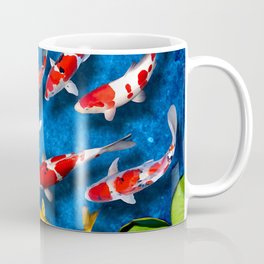 9 koi fish for luck Coffee Mug