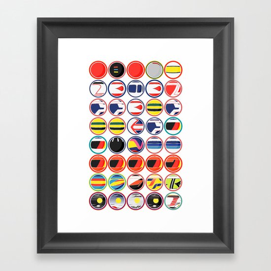 The Chain Framed Art Print