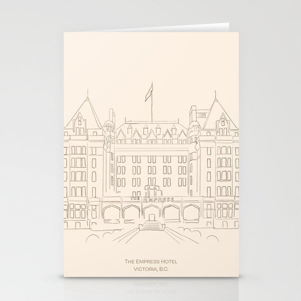 The Empress Hotel Stationery Cards