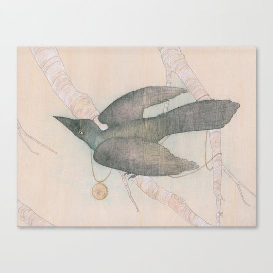 Grackle Canvas Print