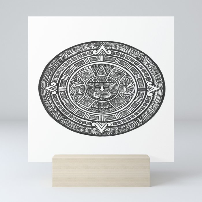 Aztec Roots Mini Art Print