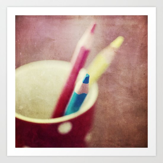 Colours Art Print