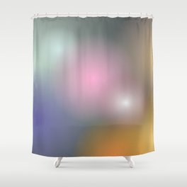  Ombre soft spots  Shower Curtain