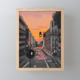 City Vibes Framed Mini Art Print