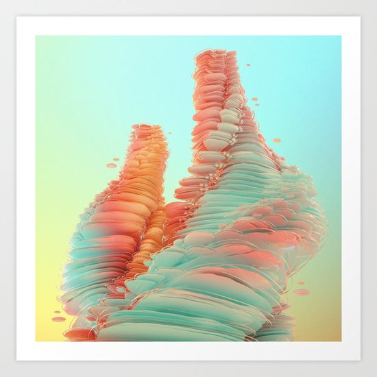 SHERBART (everyday 03.19.16) Art Print by beeple | Society6