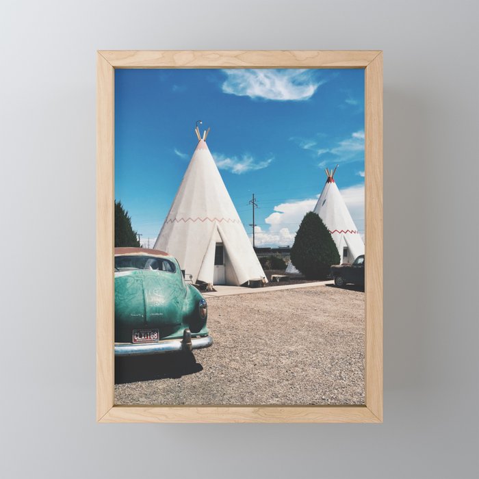 Wigwam Motel Holbrook Arizona Framed Mini Art Print