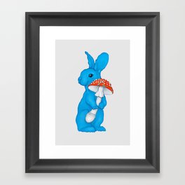 Amanita Rabbit Framed Art Print