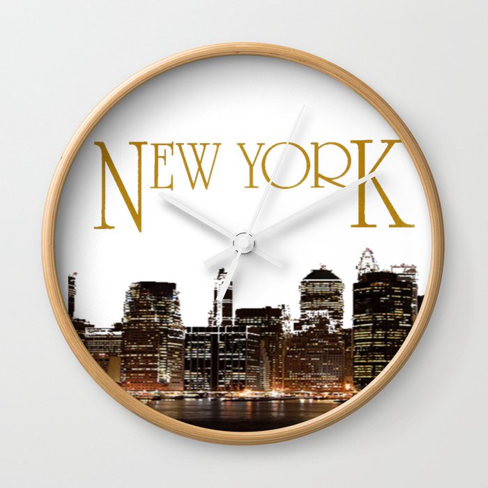 New York City Wall Clock