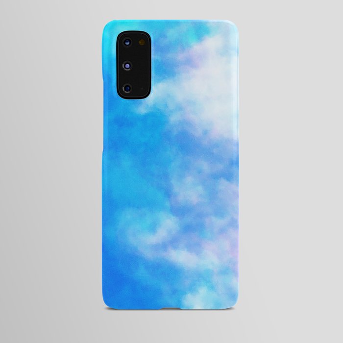 sky dye series, blue Android Case