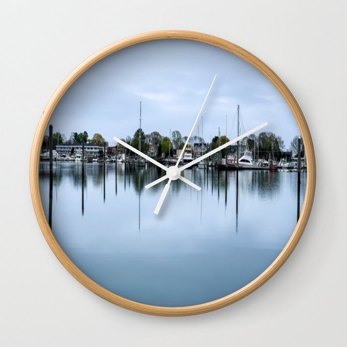 Reflective Waters Wall Clock