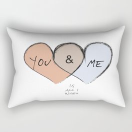 me&you Rectangular Pillow