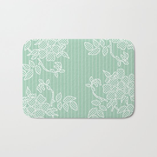 SPRING IN GREEN Bath Mat