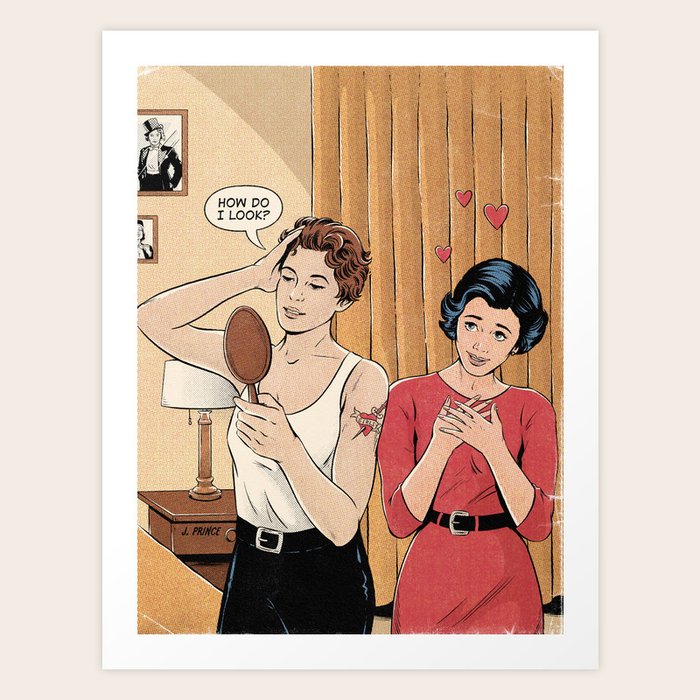 how do I look? Art Print by jenifer prince Society6