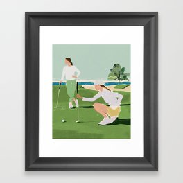 Golf Framed Art Print