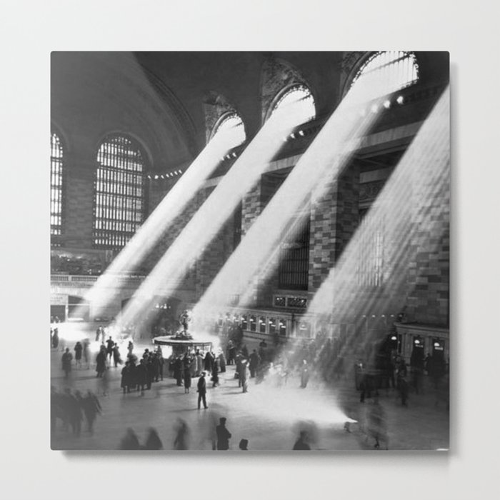 1935 Vintage New York City Grand Central Terminal Photographic Print Metal Print