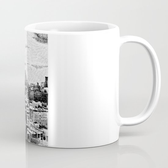 New York City - Fingerprint - Black ink Mug