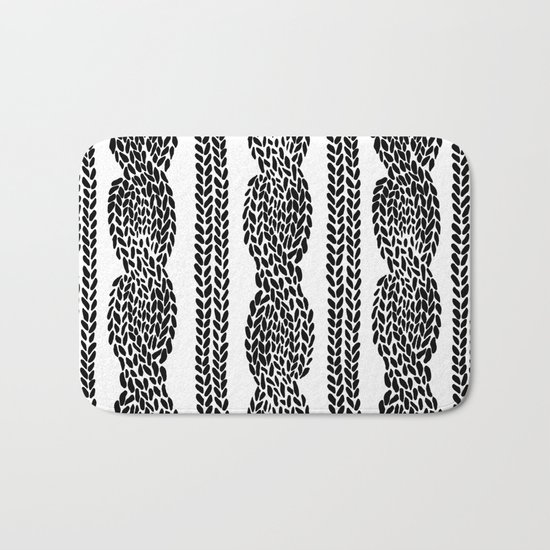Cable Row Bath Mat