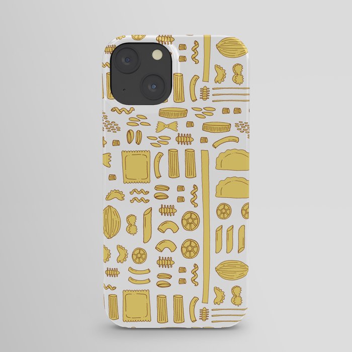 Pasta, a pattern. iPhone Case