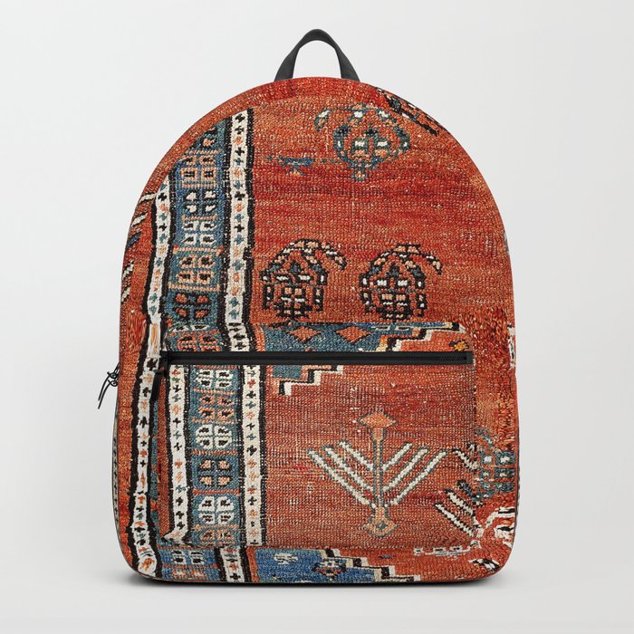 Bakhshaish Azerbaijan Northwest Persian Carpet Print Backpack