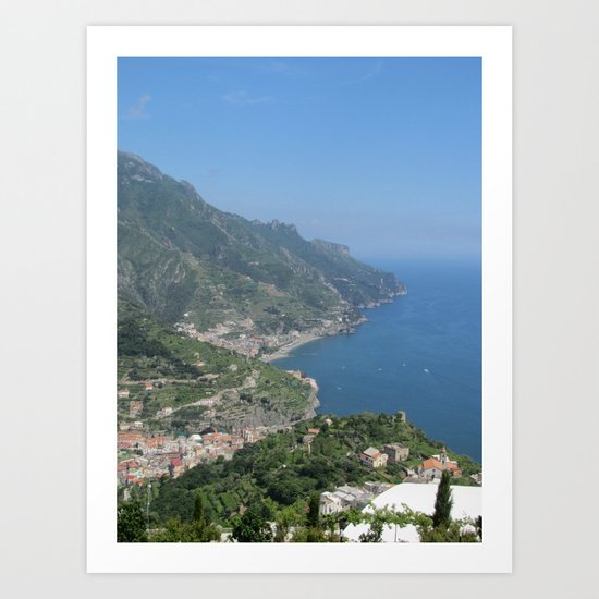 Italian Coast Art Print
