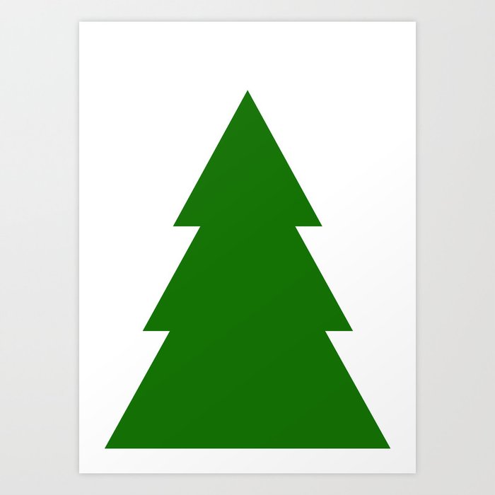 Minimal Christmas Tree Art Print By Minimal Design Society6 ✓ free for commercial use ✓ high quality images. minimal christmas tree art print by minimal design