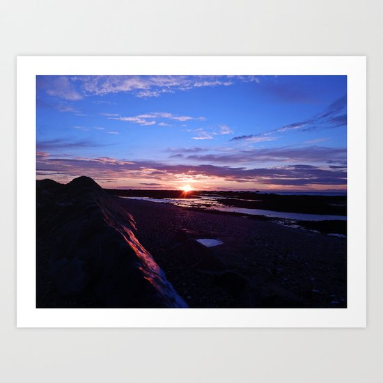 Beauty at the Beach Art Print