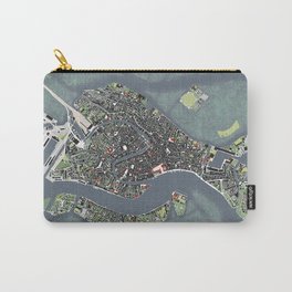 Venice city map engraving Carry-All Pouch | Venice, Maps, Cartography, Europeancitiesmaps, Travelmaps, Italy, Piazzasanmarco, Graphicdesign, Grancanal, Italia 