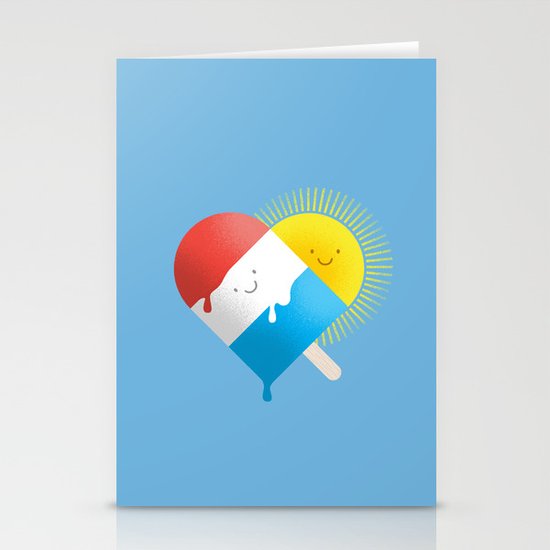 Summer Love Stationery Cards