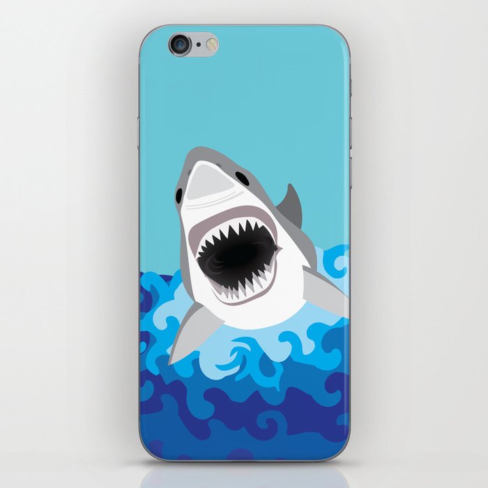 Great White Shark Attack iPhone Skin