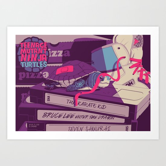 TEENAGE MUTANT NINJA TURTLES Art Print
