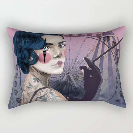 Cirque_Lady Rectangular Pillow