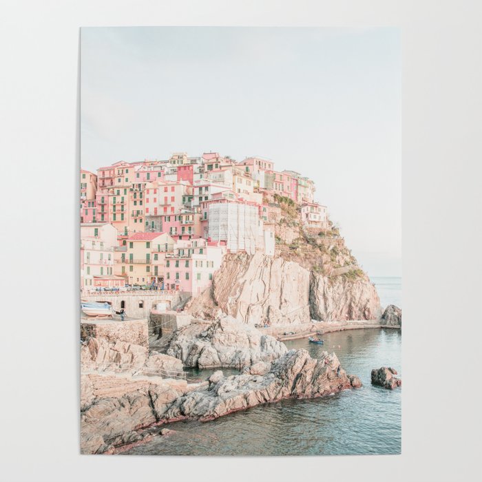 Positano, Italy Amalfi Coast Romantic Photography Poster